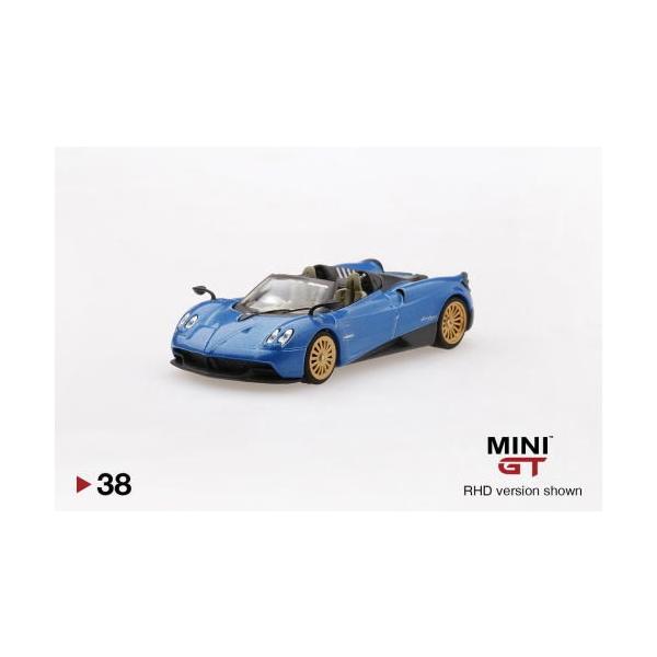 1/64 pK[j EAC [hX^[ Enh Pagani Huayra Roadster Blue Francia RHD MINI GT