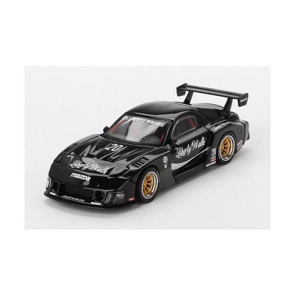 1/64 Mazda RX-7 LB-Super Silhouette Liberty Walk Black RHD MINI GT