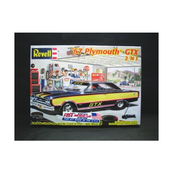 1/25 vX '67 Plymouth GTX 2'n1  x Revell