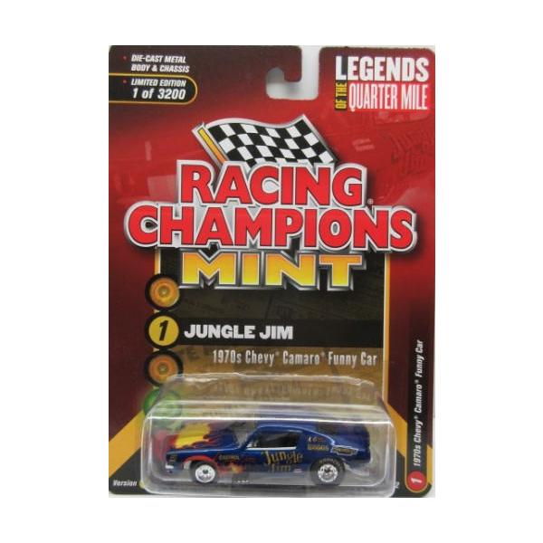 1/64 シェビー カマロ ファニーカー 1970s Chevy Camaro Funny Car JUNGLE JIM レーシングチャンピオン Racing Champion MINT