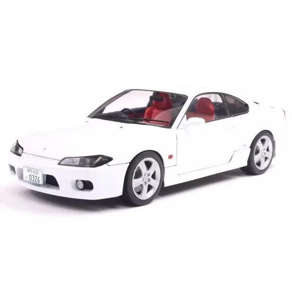 中古品 1/43 日産 S15 シルビア spec-R 1999 ホワイト 中古品 1/43 日産 S15 シルビア spec-R 1999 ホワイト シルビア
