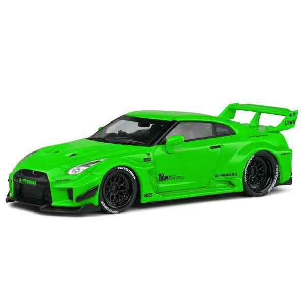 LIBERTY WALK GT-R 35 グリーン 1/43 1/43 日産 Nissan GT-R (R35) w/Liberty Walk Body Kit グリーン