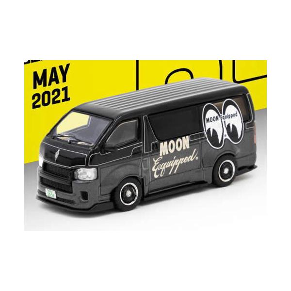 1/64 トヨタ ハイエース Toyota Hiace Widebody Black TARMAC