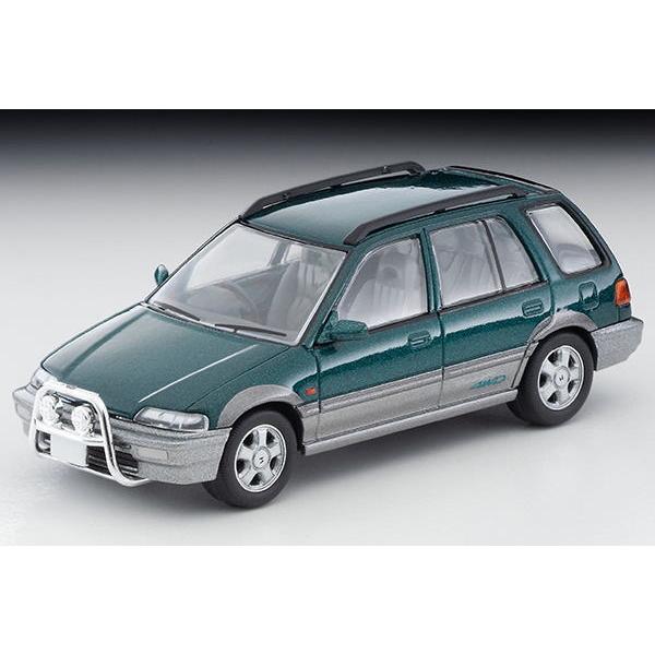トミカ 1/64 ホンダ シビック シャトル ビークル 94年式 緑/グレー 