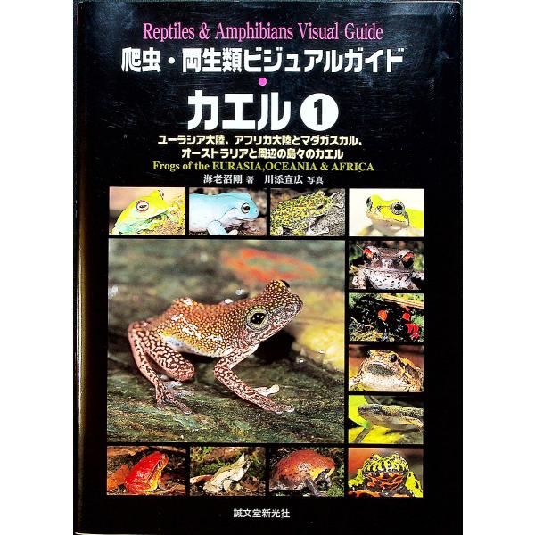 ◆爬虫・両生類ビジュアルガイド─カエル1[ユーラシア大陸、アフリカ大陸とマダガスカル、オーストラリアと周辺の島々のカエル］◇単行本/B5判/144頁/3080円(税込)◇海老沼剛（著）川添宣広（写真）/誠文堂新光社（刊）/2006年2月初版...