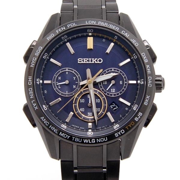 SEIKO LASSALE】希少 セイコー ブレスレットタイプ 青ガラス