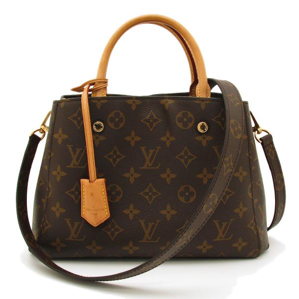 【極美品】ルイヴィトン モノグラム モンテーニュBB ハンドバッグ　ブラウン モンテーニュ LOUIS VUITTON ルイヴィトン ハンドバッグ