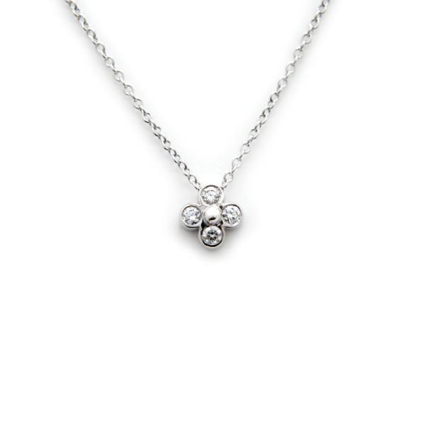 ★SALE★【ティファニー】ダイヤモンド　ポイント　ペンダント　971 ☆SALE☆【ティファニー】ダイヤモンド ポイント ペンダント 971