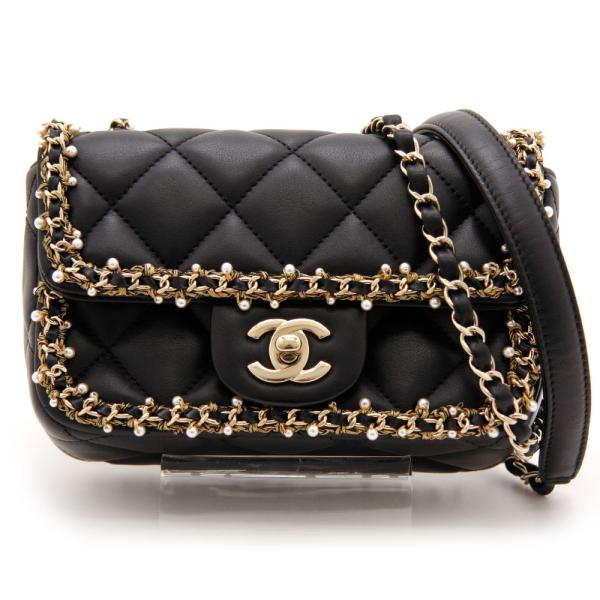 CHANEL（シャネル） ショルダーバッグ ミニマトラッセ ラムスキン