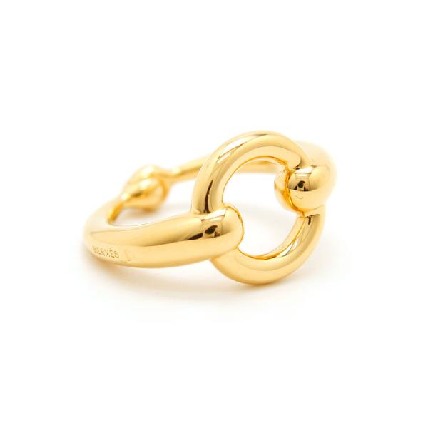 HERMES（エルメス） スカーフリング モー ゴールド アクセサリー