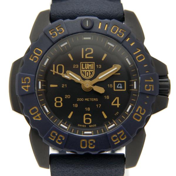 美品 ルミノックス LUMINOX 腕時計 ネイビーシールズ ファウンデーション NAVY SEAL FOUNDATION 3250 SERIES Ref.3255.CB.NSF 電池式 クォーツ アナログ時計 ミリタリーウォッチ ダイバーズウォッチ r-deco-online_240907-3-1snr