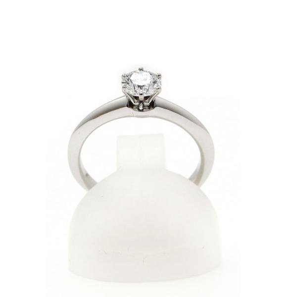 TIFFANY　プラチナリング　Pt950　ダイヤ付き　ティファニー ティファニー TIFFANY＆CO レガシーダイヤリング プラチナ Pt950