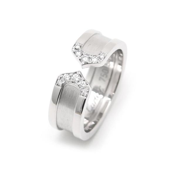 希少レア　Cartier C2リング　指輪　ホワイトゴールド　10号　廃盤品 希少レア Cartier C2リング 指輪 ホワイトゴールド 10号 廃盤品