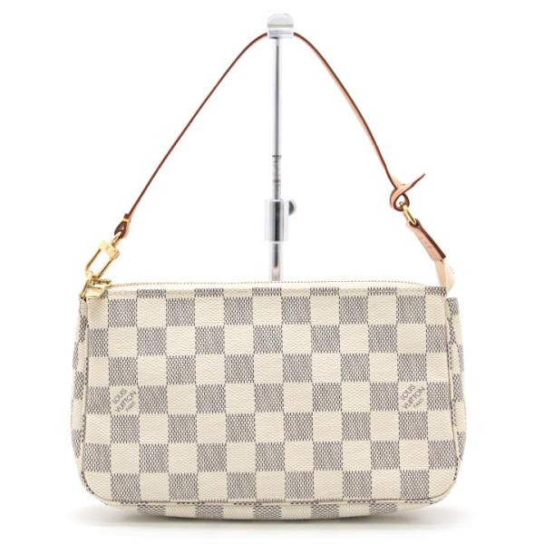 【美品】ルイヴィトン ダミエ アクセソワール ポシェット LOUIS VUITTON（ルイ・ヴィトン） ハンドバッグ ダミエ・アズール