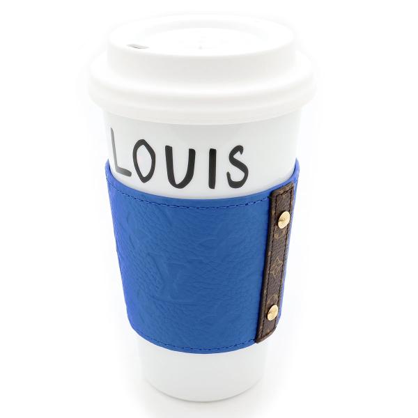 極美品　LOUIS VUITTON 付属品付き　ポルトクレ　コーヒーカップ LOUIS VUITTON（ルイ・ヴィトン） タンブラー カップ・ルイ トリヨン