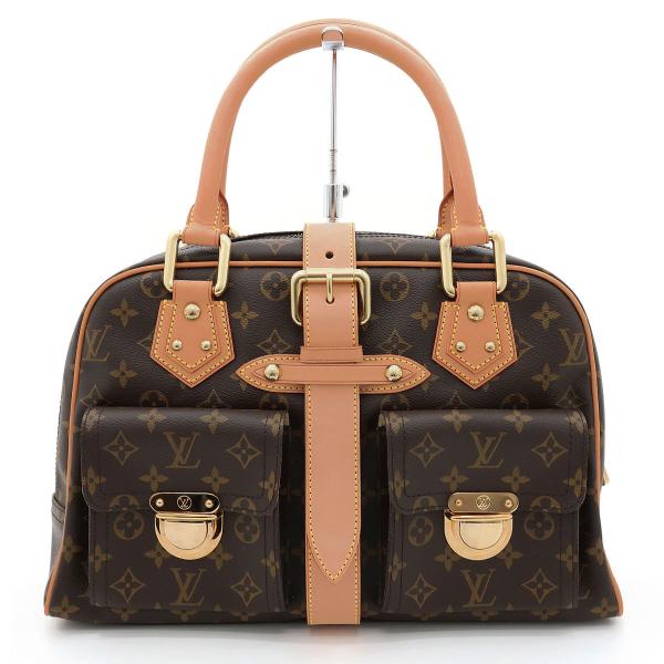 【美品】ルイヴィトン マンハッタンGM M40025 モノグラム FL3088 LOUIS VUITTON（ルイ・ヴィトン） ハンドバッグ モノグラム