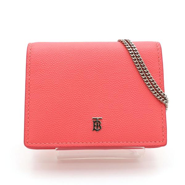 BURBERRY（バーバリー） その他財布 TB チェーンウォレット ピンク