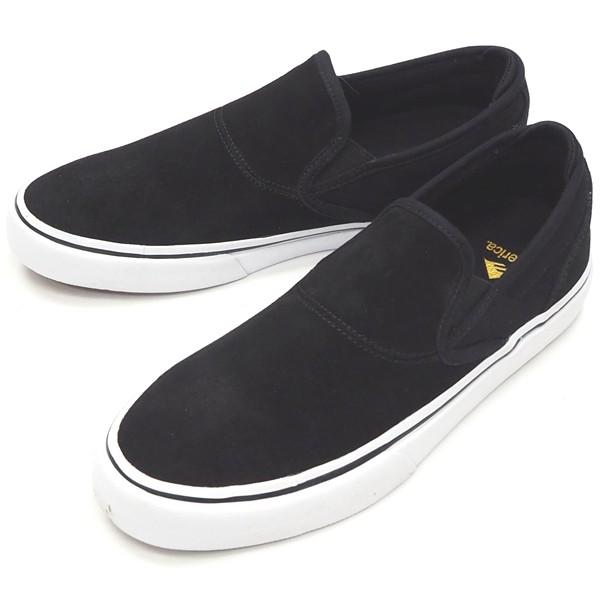 emerica G6スリッポン26.5 Wino G6 Slip-On - Black/White/Gold Skate Shoes | Emerica US