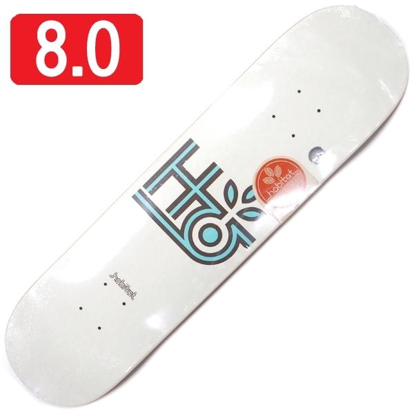 Habitat Pod コンプリート スケートボード - 8.0 ブラック/ティール