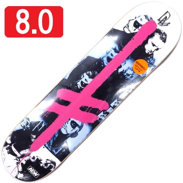 スケートボードコンプリートピンク黒ブラックpizza of death