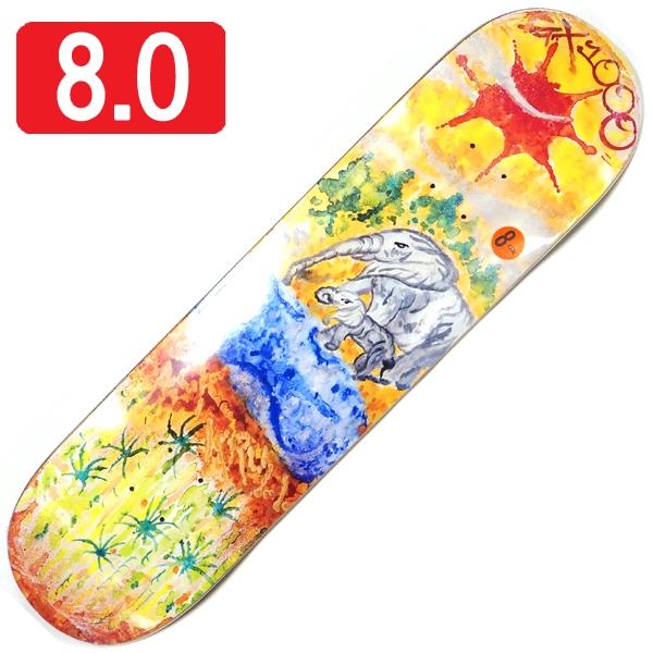 ELEPHANT BRAND スケートボードデッキ 8.0