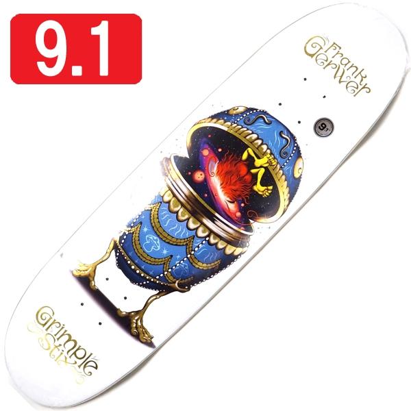 【9.1" デッキ スケートボード アンタイヒーロー】Antihero Frank Gerwer Grimple Stix Fabrage Egg 9.1"