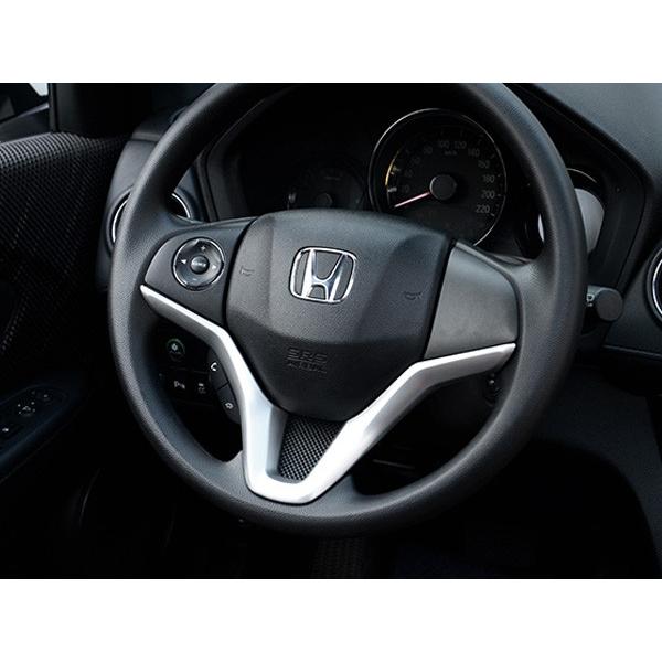 Bz077 Vezel ヴェゼル ハンドルガーニッシュ ステアリングモール インテリアパネル パーツ カスタム 1p アクセサリー 内装 百貨店