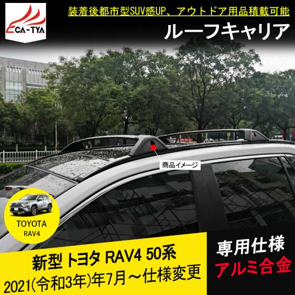 RA173 トヨタ RAV4 50系専用 ルーフキャリア ルーフレール アルミ合金