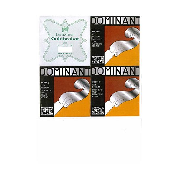 THOMASTIK バイオリン4/4弦セット( E:ゴールドブラカット A.D.G