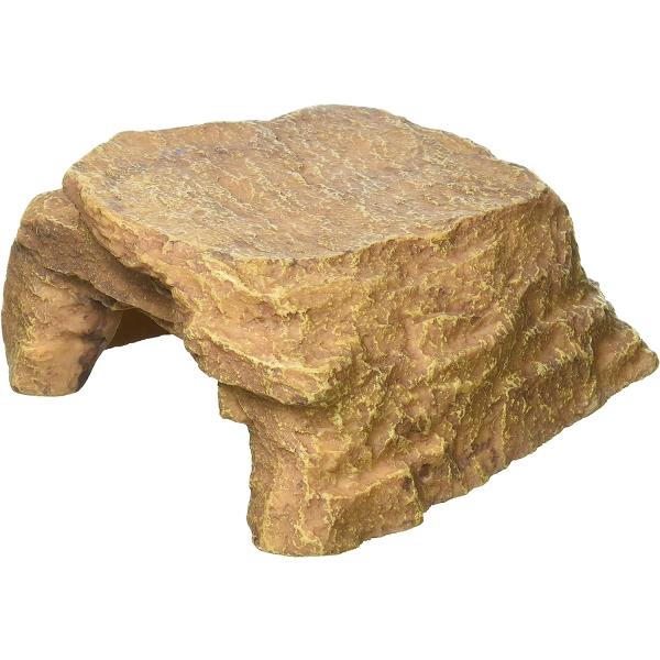 本体サイズ (幅X奥行X高さ) :12×13×5.5cm    本体重量:0.38kg    原産国:中華人民共和国風合い豊かな岩石をリアルに模した爬虫類・両生類用のシェルターです。