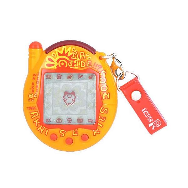 【未使用】たまごっち　プラス　赤いシリーズ　ちゃおたまR ストラップ付き 祝ケータイかいツー！ たまごっちプラス赤いシリーズ ちゃおたま