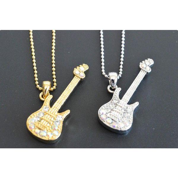 ギターネックレス 楽天市場】STAINLESS ギターネックレス ペンダント guitar