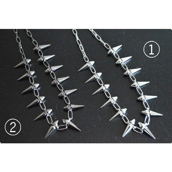 スタッズ(スパイク)ネックレス ネックレス スパイク鋲ネックレス ロックアクセサリー : r-m store