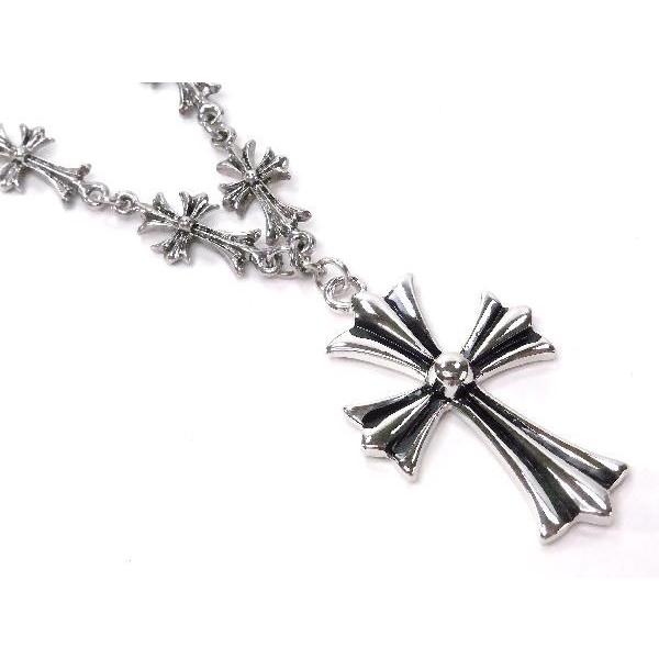 クロス ゴシッククロスネックレス ロックアクセサリー : r-m store