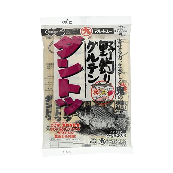 内容量:18g×8スティックタイプ 分包8袋グルテンエサ寄せる力、ダントツ! !