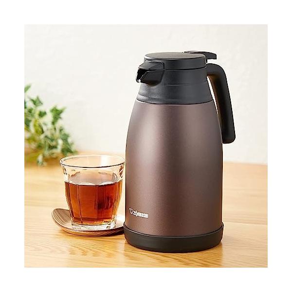 象印マホービンZOJIRUSHI 象印 ステンレスポット 1.9L ブラウン SH-RA19-TA