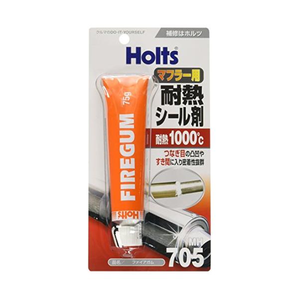 他サイト： Holts(ホルツ) ホルツ 合成ゴム 補修用品 耐熱シール剤 ファイアガム 耐熱温度1000℃ 75g Holts MH705の商品画像