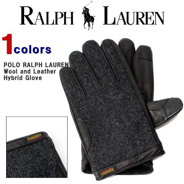 POLO RALPH LAUREN ポロラルフローレン メンズ レザーグローブ