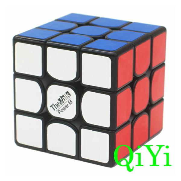 【正規販売店】 QiYi Valk3 Power M ブラック 競技向け 磁石内蔵3x3x3キューブ The Valk 3 PowerM Black ルービックキューブ おすすめ