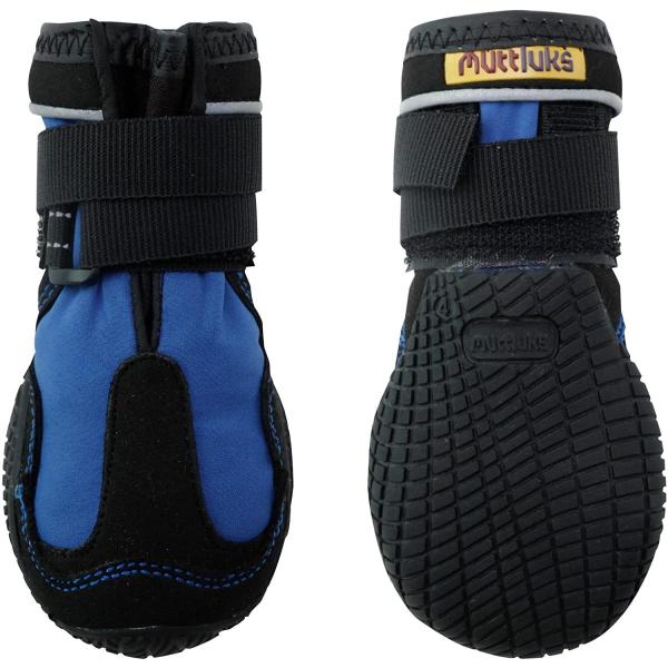 【正規販売店】 犬用靴 Snow Mushers （スノーマッシャーズ） 8/L ブルー 2個入り