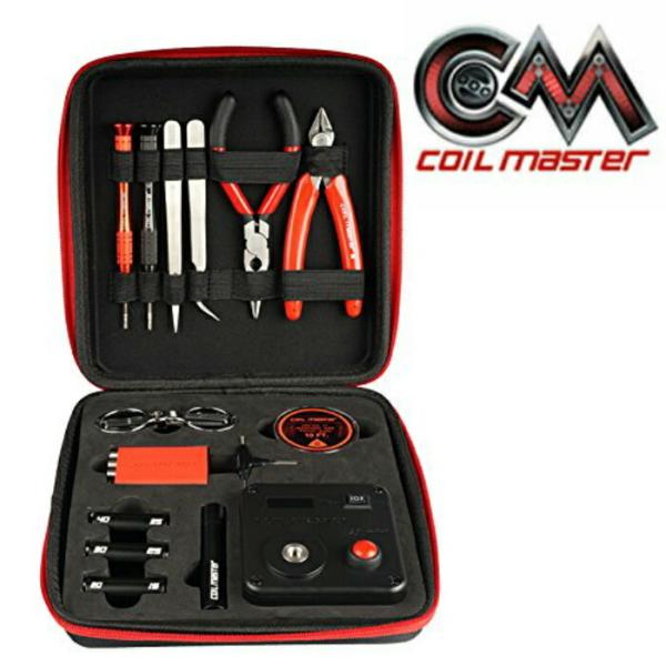 【正規販売店】 Coil Master シリアルナンバー付き 電子タバコ専用 V3 DIY ツールキット DIY Kit V3 コイルマスター ツール キット オームメーター ケース付