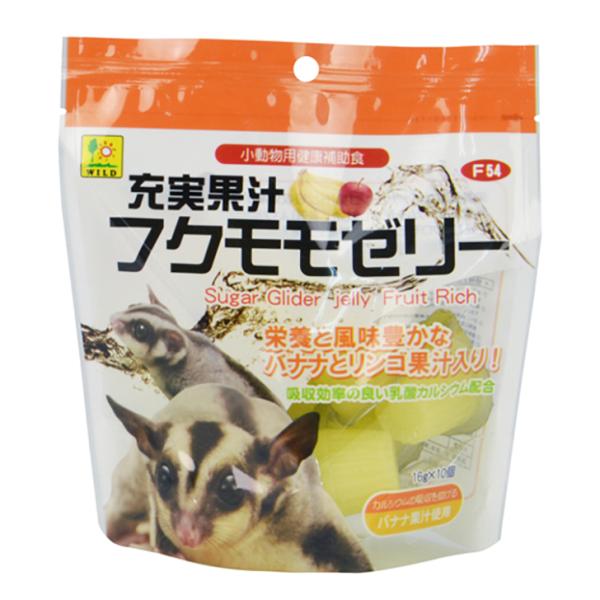 他サイト： 三晃商会 SANKO 充実果汁 フクモモゼリー 16g×10個 小動物用健康補助食 おやつ F54の商品画像
