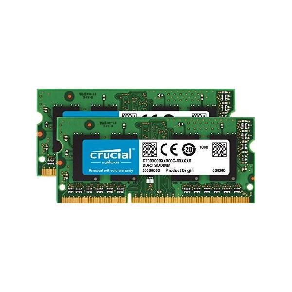 Crucial [Micron製] DDR3L ノートPC用メモリー 16GB x2 ( 1600MT
