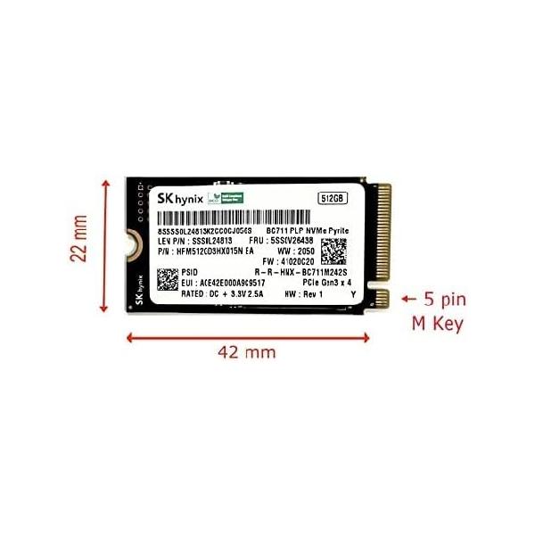 PCIe SSD512GB搭載ノートパソコン 楽天市場】M.2 SSD 512GB NVMe PCIe Gen4×4 Type 2242 内蔵 Read