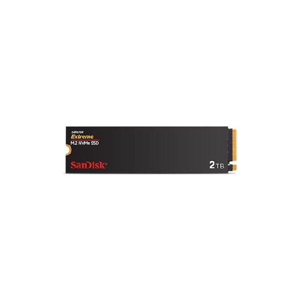 SanDisk 2TB Extreme M.2 NVMe SSD - PCIe Gen 4.0, Up to 5,150 SanDisk 2TB Extreme M.2 NVMe SSD - PCIe Gen 4.0, Up to 5,150