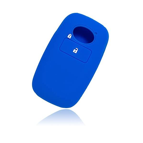 他サイト： [MALAKO] トヨタ・ダイハツ車用 スマートキー用シリコンカバー カバー キーケース 鍵 キーカバー シリコン キーレス キーホルダー 1ボの商品画像