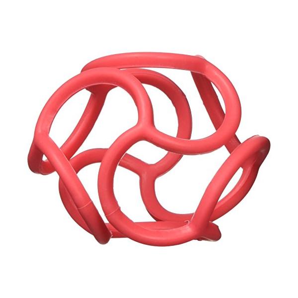 他サイト： ティーレックス ボリィ はじめてボール 歯がため にぎって かじって ひっぱって 安心素材 レッドの商品画像