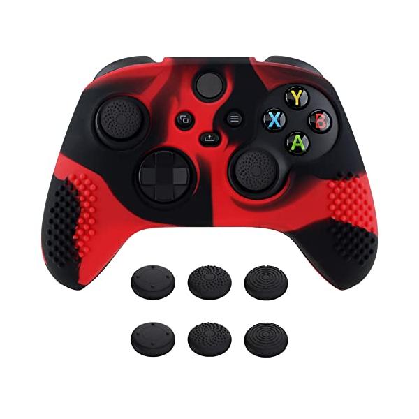 eXtremeRate PlayVital 3D Studded版Xbox Series X/Sコントローラーに対応用アンチスリップシリコーンカ