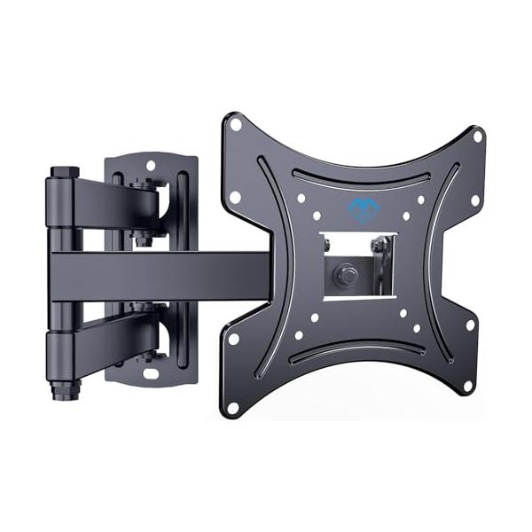 他サイト： PERLESMITH 壁掛けテレビ金具 ディスプレイアーム 13〜42インチ対応 アーム式 耐荷重20kg tv かべかけ 前後＆左右&amp;上下多角の商品画像