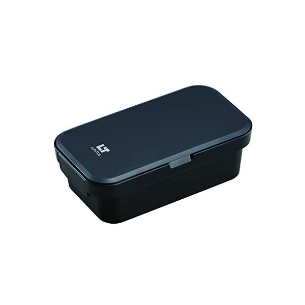 他サイト： アスベル 弁当箱 ランタス WS-800C 幅21.1ｃｍ×奥行11.6ｃｍ×高さ6.8ｃｍ バッグ付 ブラックの商品画像